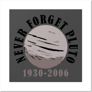 Never forget Pluto 1930-2006 Posters and Art